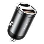 Kép 3/10 - Baseus Tiny Star mini autós töltő, USB, QC 3.0, 30 W (szürke)