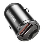 Kép 4/10 - Baseus Tiny Star mini autós töltő, USB, QC 3.0, 30 W (szürke)