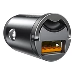 Kép 6/10 - Baseus Tiny Star mini autós töltő, USB, QC 3.0, 30 W (szürke)