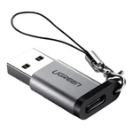 Kép 1/2 - UGREEN USB 3.0 USB-C 3.1 adapter, PD (szürke)