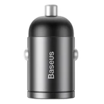 Kép 1/10 - Baseus Tiny Star USB-C mini autós töltő, QC 4.0+, PD, 30 W (szürke)