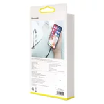Kép 9/11 - Baseus Cafule USB-C - Lightning PD kábel, 18 W, 1 m (fekete-piros)