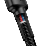 Kép 8/10 - Baseus Cafule USB-C - USB-C PD 2.0 QC 3.0 kábel, 60 W, 2 m (fekete-szürke)