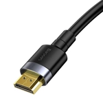 Kép 2/8 - Baseus Cafule HDMI 2.0 kábel, 4K, 3D, 5 m (fekete-szürke)