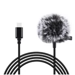 Kép 1/4 - Puluz PU425 USB-C Mikrofon csatlakozó, 1,5 m