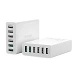 Kép 1/5 - Blitzwolf BW-S15 6x USB töltő, QC 3.0, 60W (fehér)