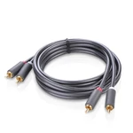 Kép 4/4 - UGREEN 2RCA-2RCA kábel, 3m (fekete)