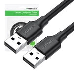 Kép 2/2 - UGREEN US102 USB 2.0 M-M kábel, 1,5 m (fekete)