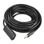 Kép 5/6 - UGREEN US121 USB 2.0 hosszabbító kábel, aktív, 10m (fekete)