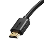 Kép 3/9 - Baseus HDMI 2.0 kábel, 4K 60Hz, 3D, HDR, 18Gbps, 1m (fekete)