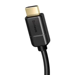 Kép 5/10 - Baseus HDMI 2.0 kábel, 4K 60Hz, 3D, HDR, 18Gbps, 1m (fekete)