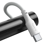Kép 2/12 - Baseus Simple Wisdom USB-USB-C kábel, 40W, 5A, 1,5m, 2db (fehér)