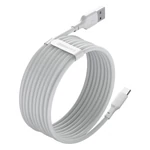 Kép 5/12 - Baseus Simple Wisdom USB-USB-C kábel, 40W, 5A, 1,5m, 2db (fehér)