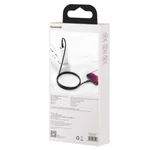 Kép 8/9 - Baseus USB-C - Lightning kábel, nagy sűrűségű fonott, 20 W, 5 A, PD, 1 m (fekete)
