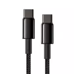 Kép 2/9 - Baseus Tungsten Gold USB-C-USB-C kábel, 100 W, 1 m (fekete)