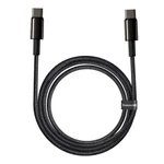Kép 2/9 - Baseus Tungsten Gold USB-C-USB-C kábel, 100 W, 1 m (fekete)