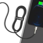 Kép 11/12 - Baseus Cafule USB-C-Lightning kábel, PD, 20 W, 1 m (fekete)