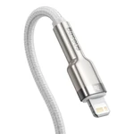 Kép 4/12 - Baseus Cafule USB-C-Lightning kábel, PD, 20 W, 1 m (fehér)