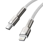 Kép 5/12 - Baseus Cafule USB-C-Lightning kábel, PD, 20 W, 1 m (fehér)