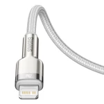 Kép 7/12 - Baseus Cafule USB-C-Lightning kábel, PD, 20 W, 1 m (fehér)