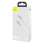 Kép 8/12 - Baseus Cafule USB-C-Lightning kábel, PD, 20 W, 1 m (fehér)