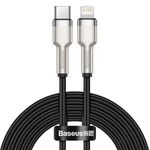 Kép 2/12 - Baseus Cafule USB-C-Lightning kábel, PD, 20 W, 2 m (fekete)