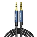 Kép 2/2 - UGREEN AV122 mini-jack 3,5 mm-es kábel, AUX, 1m (fekete)