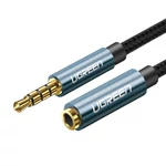 Kép 2/3 - UGREEN AV118 Audió hosszabbító kábel, AUX csatlakozó 3,5 mm, 0,5 m (fekete)