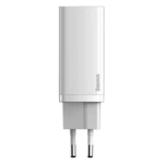 Kép 3/12 - Baseus GaN2 Lite fali töltő, USB + USB-C, 65 W, EU (fehér)