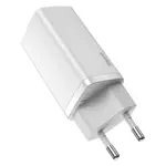 Kép 4/10 - Baseus GaN2 Lite fali töltő, USB + USB-C, 65 W, EU (fehér)