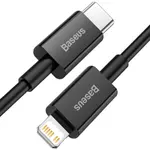 Kép 5/10 - USB-C kábel a Lightning Baseus Superior sorozathoz, 20 W, PD, 2 m (fekete)