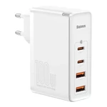 Kép 3/8 - Baseus GaN2 Pro fali töltő, 2x USB + 2x USB-C, 100W, EU (fehér)