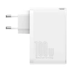 Kép 4/8 - Baseus GaN2 Pro fali töltő, 2x USB + 2x USB-C, 100W, EU (fehér)