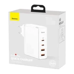 Kép 7/8 - Baseus GaN2 Pro fali töltő, 2x USB + 2x USB-C, 100W, EU (fehér)