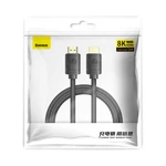 Kép 9/11 - Baseus High Definition Series HDMI 2.1 kábel, 8K 60Hz, 3D, HDR, 48Gbps, 1m (fekete)
