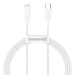 Kép 1/11 - Baseus Superior Series USB-C-Lightning kábel, 20 W, PD, 1 m (fehér)