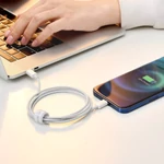 Kép 9/12 - Baseus Superior Series USB-C-Lightning kábel, 20 W, PD, 2 m (fehér)