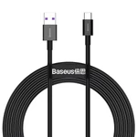 Kép 2/10 - USB-USB-C Baseus Superior sorozatú kábel, 66 W, 2 m (fekete)