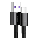 Kép 3/10 - USB-USB-C Baseus Superior sorozatú kábel, 66 W, 2 m (fekete)