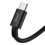 Kép 6/10 - USB-USB-C Baseus Superior sorozatú kábel, 66 W, 2 m (fekete)