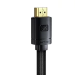 Kép 3/9 - Baseus High Definition Series HDMI 2.1 kábel, 8K 60Hz, 3D, HDR, 48Gbps, 2m (fekete)