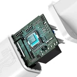 Kép 6/9 - Baseus Super Si gyorstöltő 1C 20W adapter 1 m-es USB-C-Lightning kábellel (fehér)