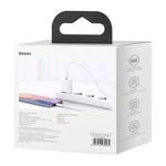 Kép 9/9 - Baseus Super Si gyorstöltő 1C 20W adapter 1 m-es USB-C-Lightning kábellel (fehér)