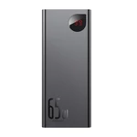 Kép 2/9 - Powerbank Baseus Adaman Metal 20000mAh, PD, QC 3.0, 65W, 2xUSB + USB-C + micro USB, (fekete)