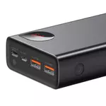 Kép 3/8 - Powerbank Baseus Adaman Metal 20000mAh, PD, QC 3.0, 65W, 2xUSB + USB-C + micro USB, (fekete)