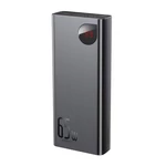 Kép 4/9 - Powerbank Baseus Adaman Metal 20000mAh, PD, QC 3.0, 65W, 2xUSB + USB-C + micro USB, (fekete)