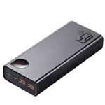 Kép 5/8 - Powerbank Baseus Adaman Metal 20000mAh, PD, QC 3.0, 65W, 2xUSB + USB-C + micro USB, (fekete)