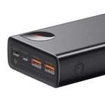 Kép 7/9 - Powerbank Baseus Adaman Metal 20000mAh, PD, QC 3.0, 65W, 2xUSB + USB-C + micro USB, (fekete)