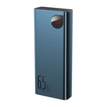 Kép 4/10 - Powerbank Baseus Adaman Metal 20000mAh, PD, QC 3.0, 65W, 2xUSB + USB-C + mikro USB, (kék)
