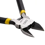 Kép 3/8 - Deli Tools EDL2706 oldalvágó 6" (fekete)